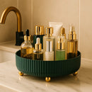 Bandeja Decorativa para Banheiro Organizadora Redonda - Decoração