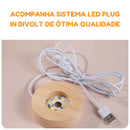 Luminária Cristal de Mesa Sistema Solar