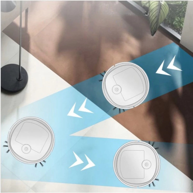 Robô Aspirador Inteligente 3 em 1