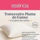 Kit 4 Travesseiros Pluma do Ganso – Antialérgicos